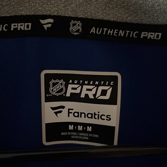 Authentic Pro Buffalo Sabres NHL 1/4 Zip Hoodie - Picture 4 of 7